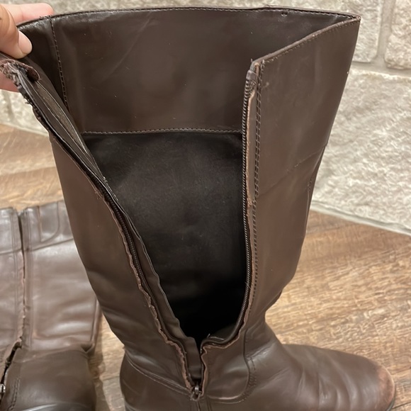 Ralph Lauren Sigrid Dark Brown Boots - Picture 8 of 8